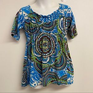 Cinnamon Girl Hawaii blue‎ tunic dress 
Size 3-4 girls.